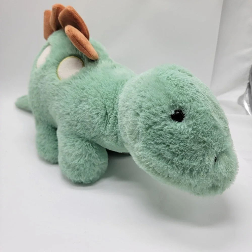 Huggable Cuddle & Calm Buddy Dinosaur Weighted Snug Buds 2.2 Lbs Pink Sky